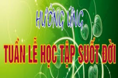 Hướng dẫn tổ chức Tuần lễ hưởng ứng học tập suốt đời năm 2018